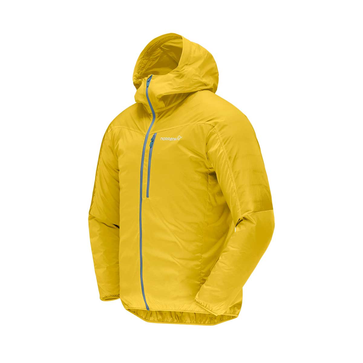 Norrona Falketind Aero 60 Hooded Jacket Men's in Calendula